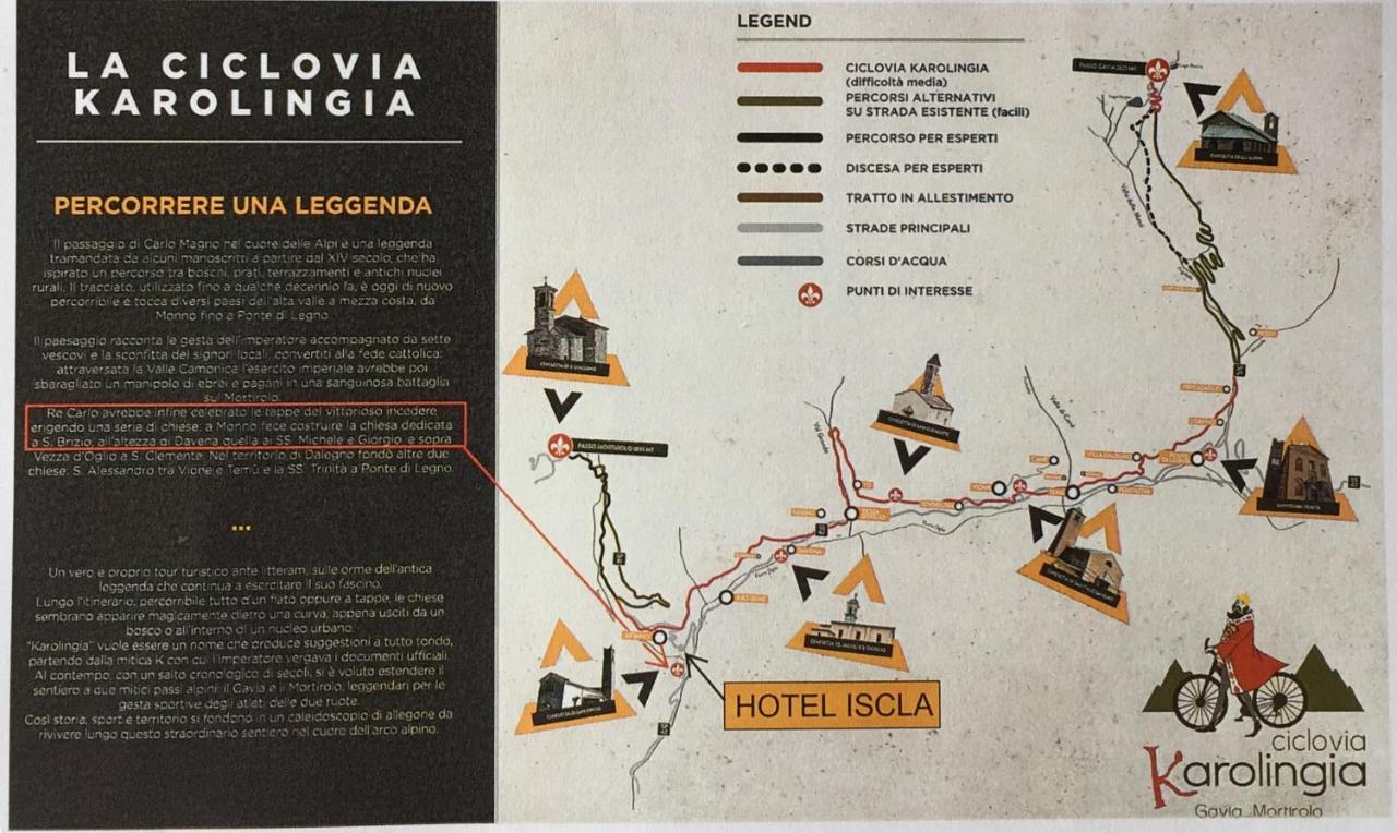 Hotel Iscla Едоло Екстериор снимка